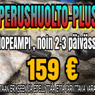 PERUSHUOLTO - PLUS  n.2-3 Päivässä !