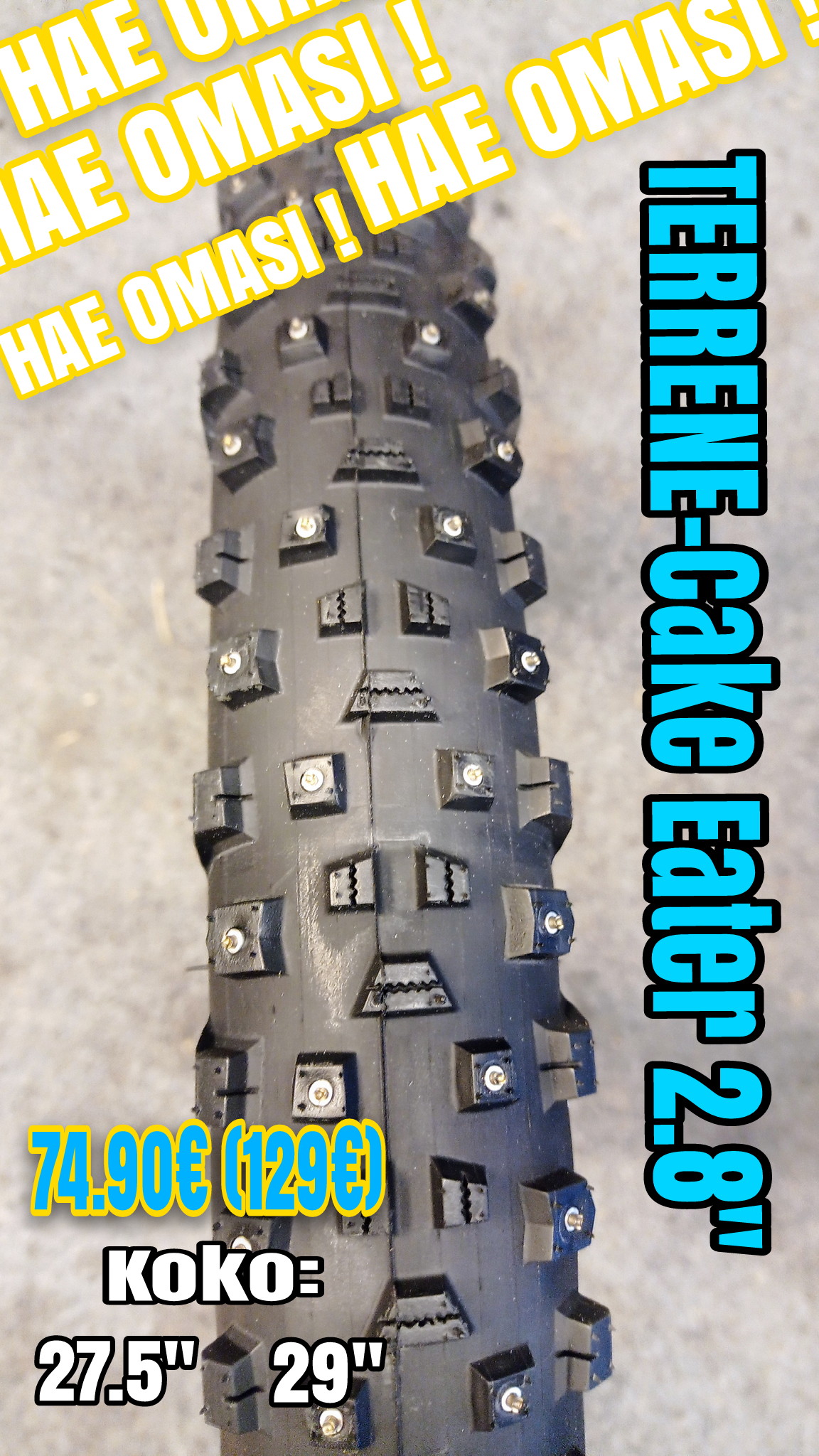 Terrene-Cake Eater Tough 29 x 2.8" Triple Traction - Image 3